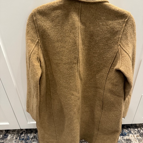 J Crew Daphne topcoat in Italian boiled wool - Picture 4 of 9
